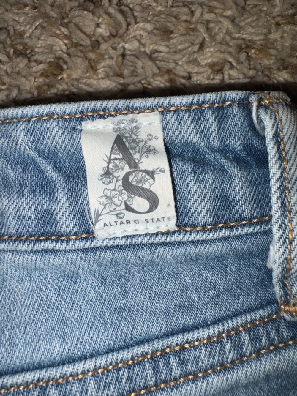 Altar'D State Straight leg jeans - Picture 3 of 4